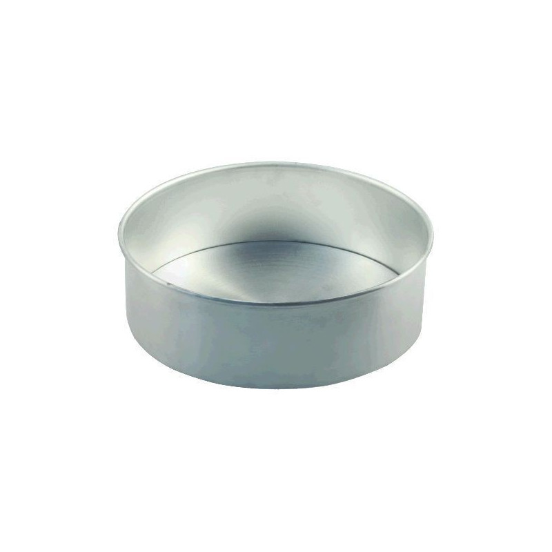 Molde Rdo Desmontable Alum 0.8Mm Ø22X7Cm