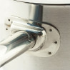 Cazo Bajo 1.9L Inox 0.8Mm Ø16X9.5Cm F/Difusor Big Chef