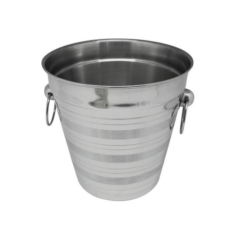 Balde Bar Espumante 2.85L Inox Ø14X13.5Cm