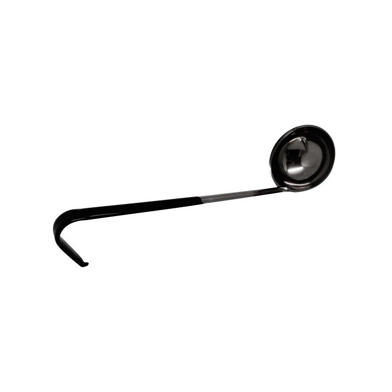 Cucharon Cocina Inox 230Ml Kmw Negro