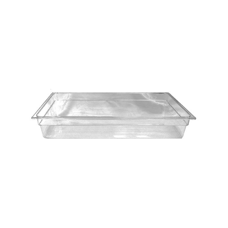 Depósito GN 1/1 6.5cm Policarbonato Transparente | Gplast