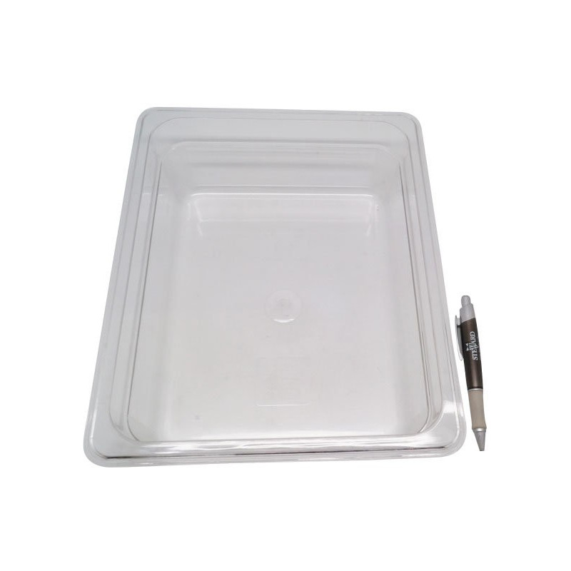 Depósito gastronorm 1/2 10cm policarbonato transparente Gplast