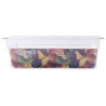 Depósito gastronorm 1/3 15cm policarbonato transparente Gplast