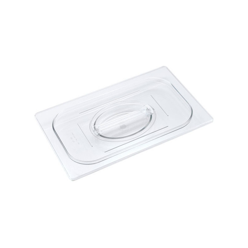Tapa depósito gastronorm 1/6  policarbonato transparente Gplast
