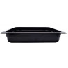 Depósito GN 1/2 6.5cm Policarbonato Negro | Gplast