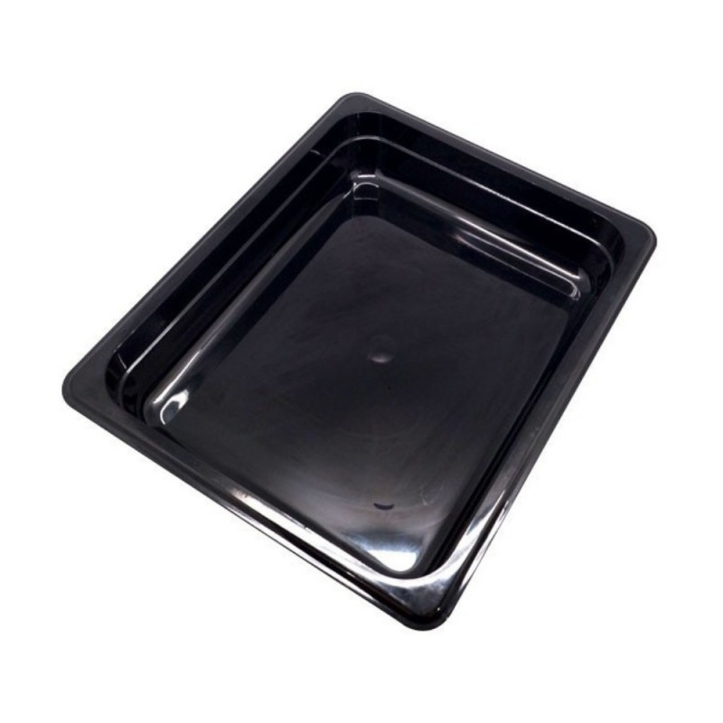 Depósito GN 1/2 6.5cm Policarbonato Negro | Gplast