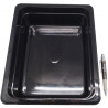 Depósito GN 1/2 10cm Policarbonato Negro | Gplast