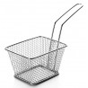 Canasto Mini Nanostyle C/Mango Cuad 10X10X7.5Cm Inox Kmw