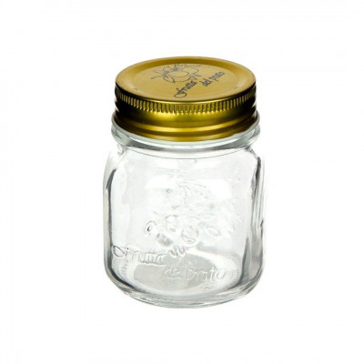 Frasco Vidrio 250Ml C/Tapa