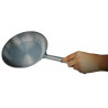 SARTEN INOX 304 Ø32X5CM C/MANGO INOX 304 1.0MM F/DIFUSOR BIG CHEF