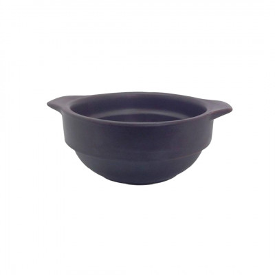 Set paila cerámica café 12cm 4 piezas Pottery