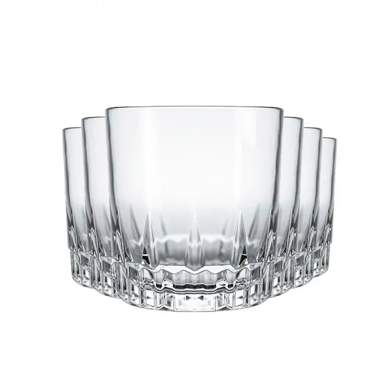 Set vasos whisky 290ml Vegas 6 unidades