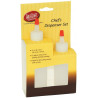 Botella Salsa 60Ml/120Ml Plast Transp Pack 2 Unds Tablecraft