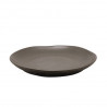 Set 6 plato porcelana grafito 27cm Terra