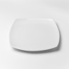 Set 3 Plato Base Porcelana 27cm Prisma