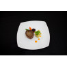 Set 3 Plato Base Porcelana 27cm Prisma