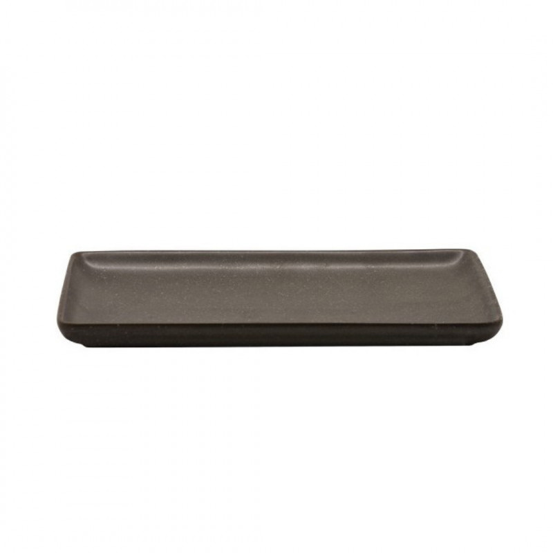 Set 6 Azafate Rect 23Cm Terra Porc Grafito