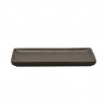 Set 6 Azafate Rect 23Cm Terra Porc Grafito