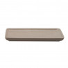 Set 6 Azafate Rect 23Cm Terra Porc Marfil