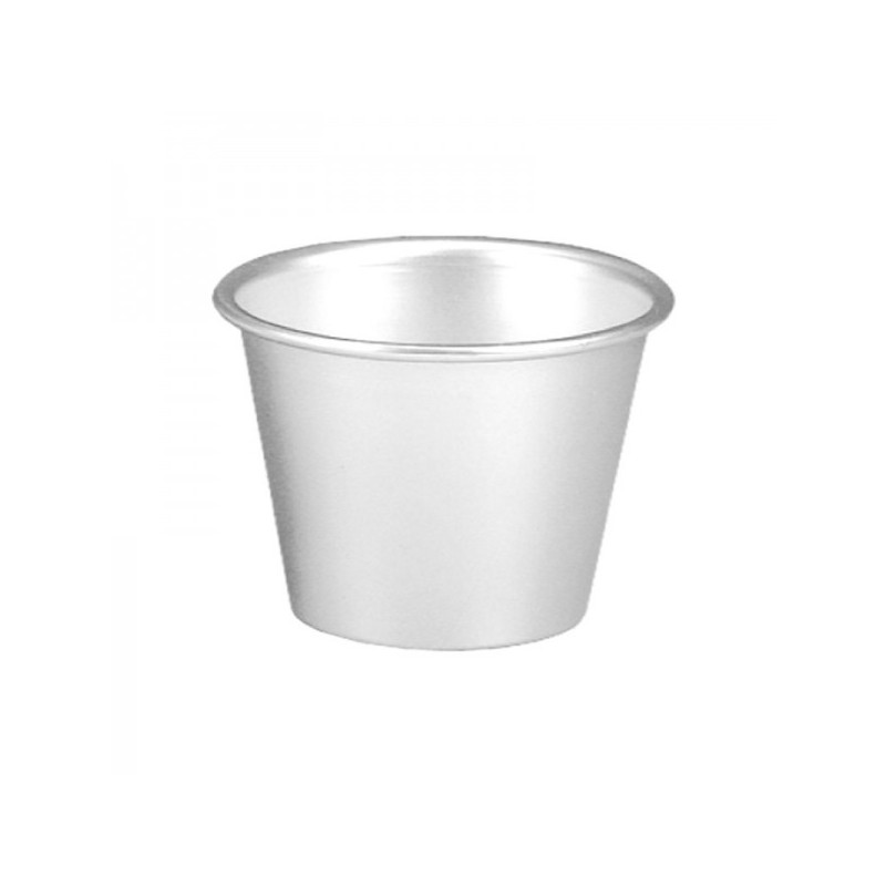 Set 5 Moldes Tazon Alum 0.6Mm 8X5.7X6.5Cm