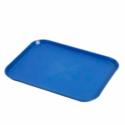Bandeja autoservicio plástico 45 X 35cm Azul