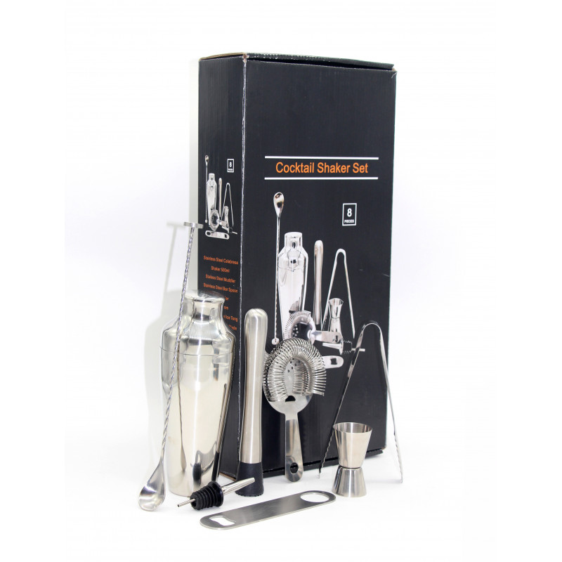 Set coctelería Calabresa 8 piezas BARKEEPER