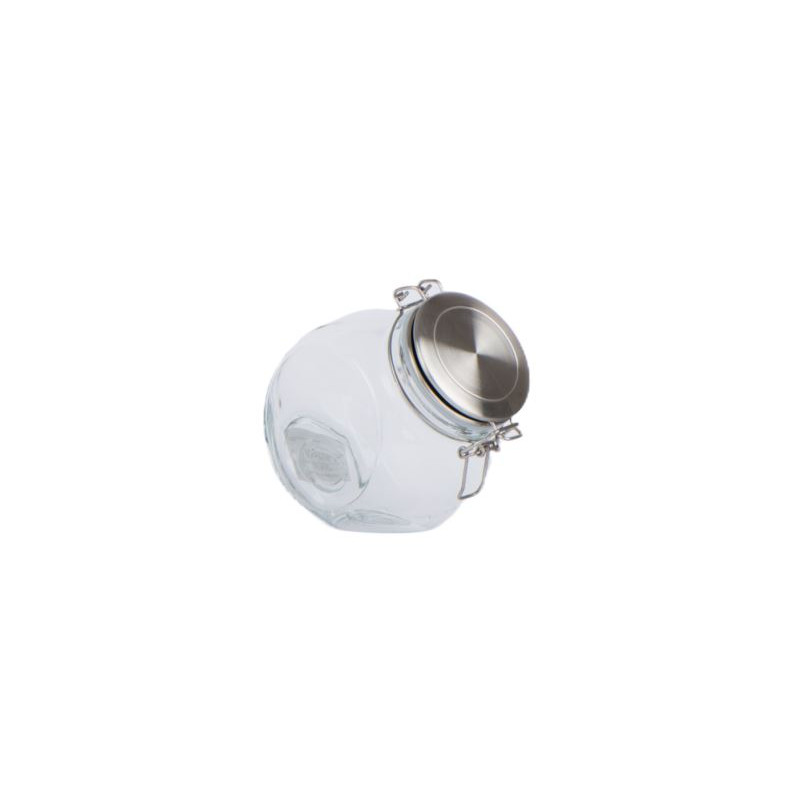 CONTENEDOR DE ALIMENTOS VIDRIO RDO 1.2LTS C/TAPA INOX BIG CHEF
