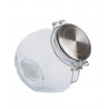 CONTENEDOR DE ALIMENTOS VIDRIO RDO 1.2LTS C/TAPA INOX BIG CHEF