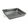 ASADERA RECT INOX 60X40X7CM 0.52MM C/ASAS ABA EC