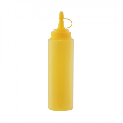 Botella Amarilla Salsa 350ml | Implementos Comida Rápida | Steward.cl