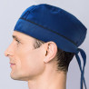 Bandana Azulina Con Vivo Negro
