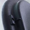 Silla Alex plegable plástico negro Zown