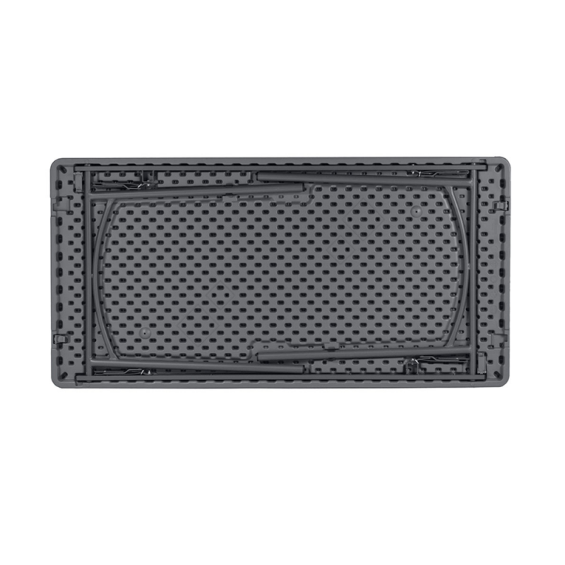 Mesa plástica gris plegable Zown 150x76cm
