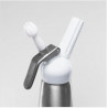 Sifón Crema 0.5LTS Aluminio Plateado  C/Comple. Cabeza Plástica | Bestwhip
