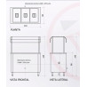 Salad Bar Thgn3A-Pc 3Dep 110X60X70Cm Elect Bc-Big Cook