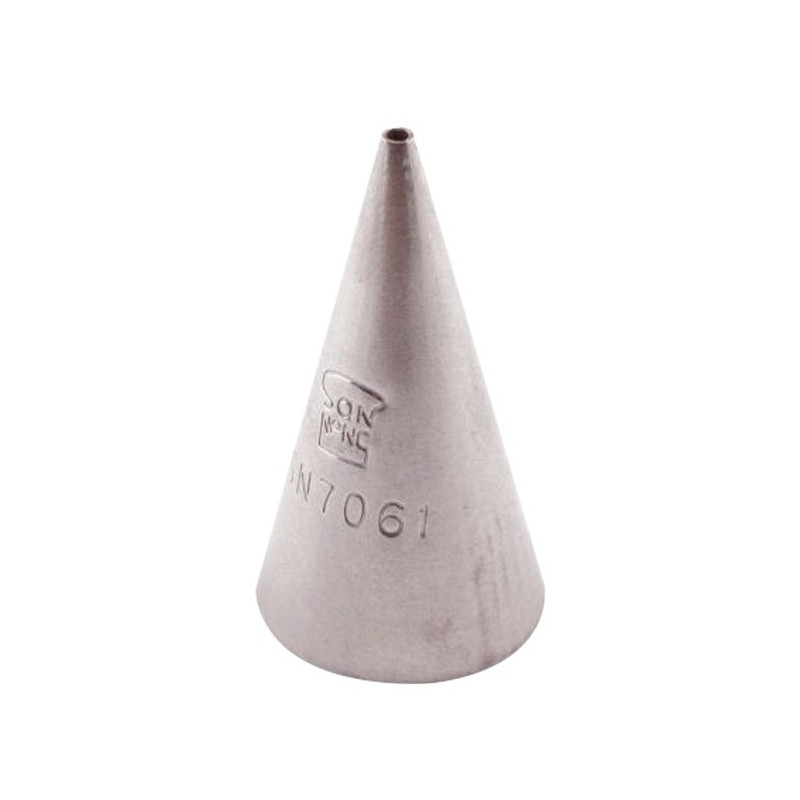 Boquilla Redonda Lisa Inox Ø1.5Xø18X35Mm Sanneng Sn7061