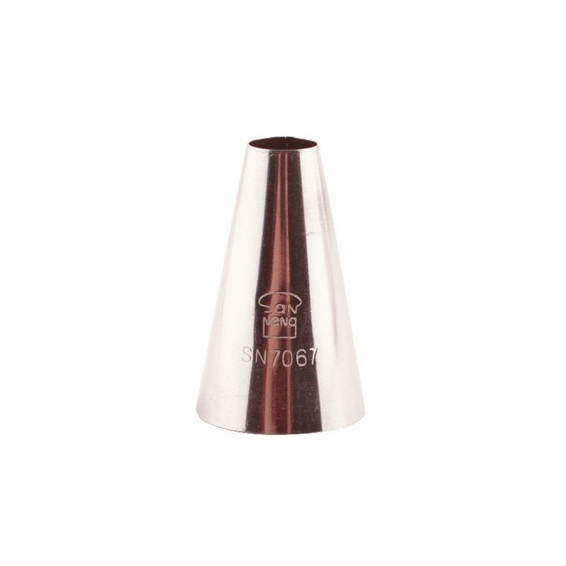 Boquilla Redonda Lisa Inox Ø10Xø25X40Mm Sanneng Sn7067