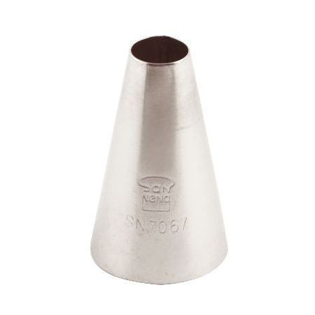 Boquilla Redonda Lisa Inox Ø10Xø25X40Mm Sanneng Sn7067