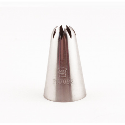 Boquilla Estrella 8P Inox Ø14Xø24X41Mm Sanneng Sn7092