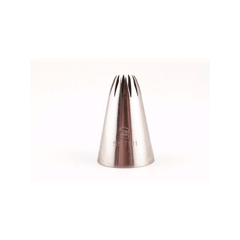 Boquilla Rizada 12P Inox Ø17Xø30X45Mm Sanneng Sn7111