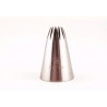 Boquilla Rizada 12P Inox Ø17Xø30X45Mm Sanneng Sn7111