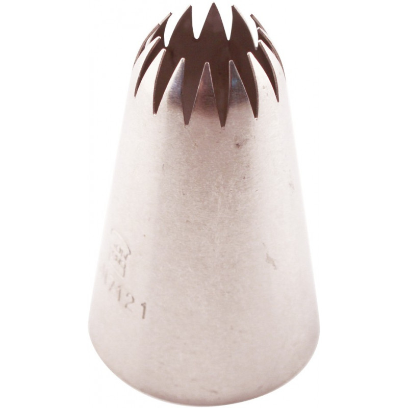 Boquilla Rizada 14P Inox Ø17Xø30X45Cm Sanneng Sn7121