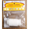 Adaptador Boquilla Plast 3Pzs