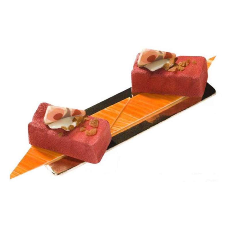 Molde Silicon Mini Turron 5X2.5X2Cm Silikomart