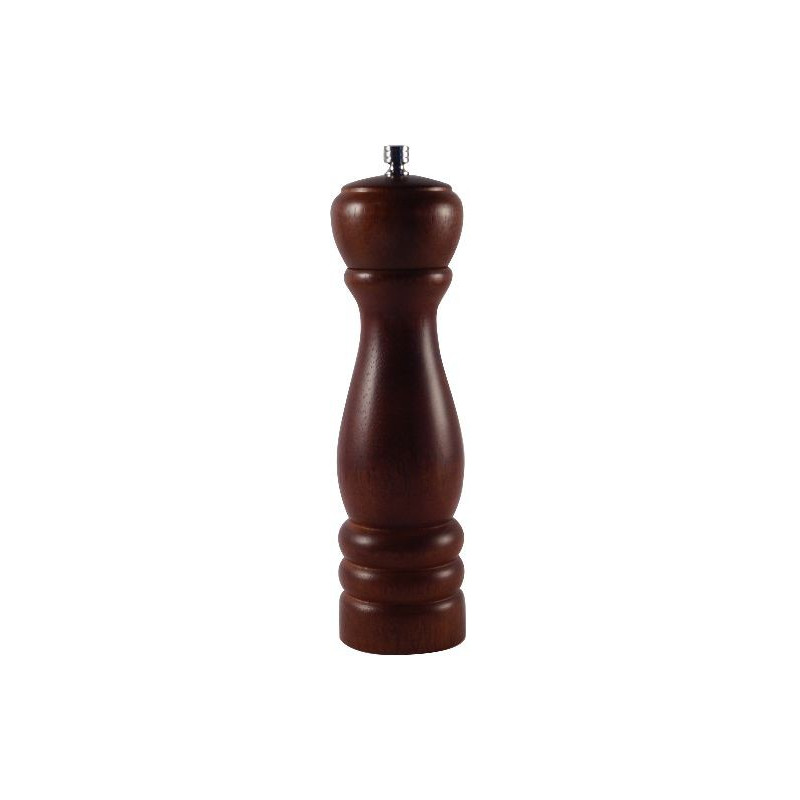Molinillo Pimienta Madera Caoba 20Cm