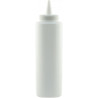 Botella Salsa 350Ml Plast Blanco