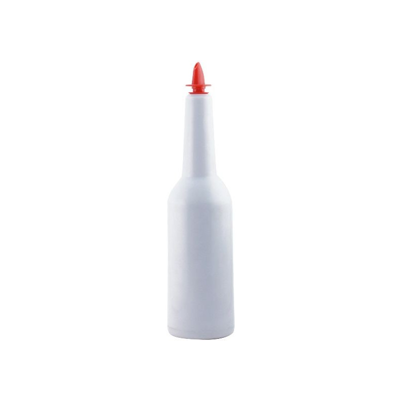 Botella Bar 1L Abs Blanco C/Dosif