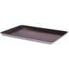 Bandeja horno acero aluminizado antiadherente 60x40x3cm