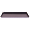 Bandeja horno acero aluminizado antiadherente 60x40x3cm