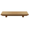 Bandeja Sushi Rect Madera Natural 29X17X3Cm